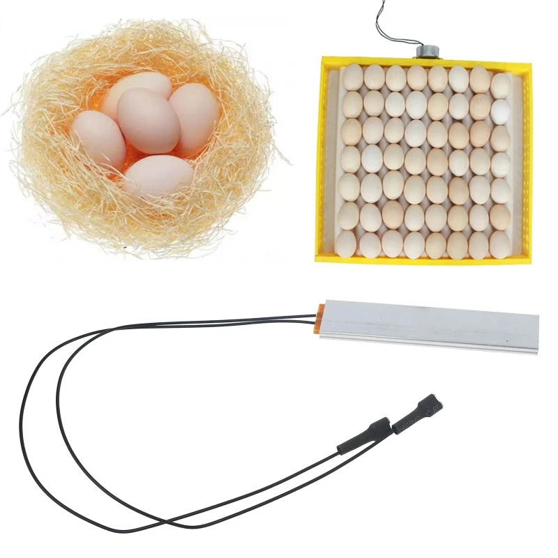 Heating Incubator Heater Plate 220V Egg Incubator Parts Digital Automatic 0.75''x3.7''