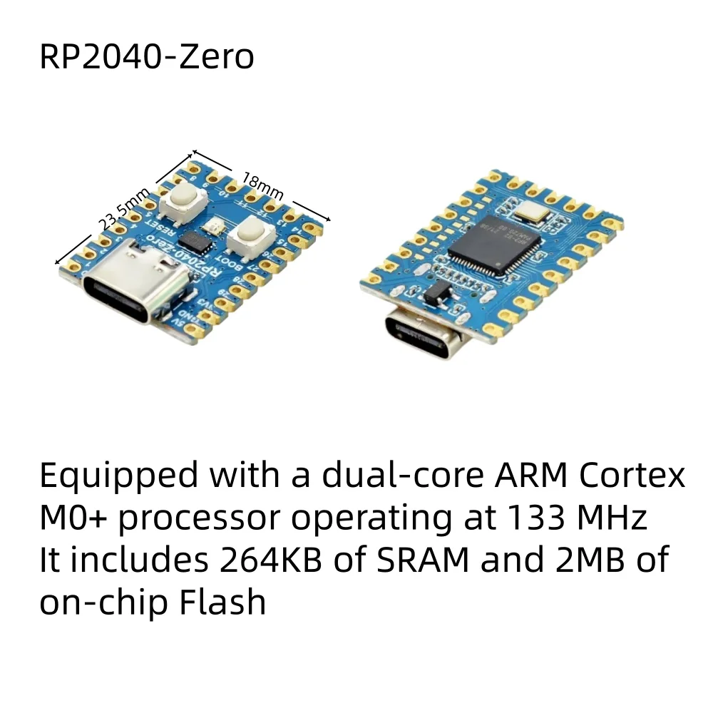 Advanced Raspberry Pi Pico Development Board with MicroPython and C++ Support