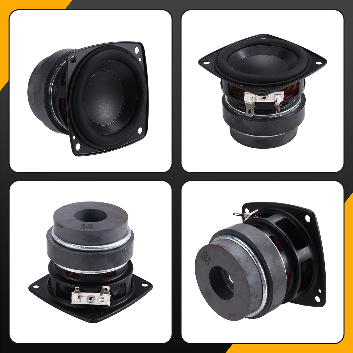 SCLS 2.75 بوصة مكبر صوت محمول كامل المدى 4 أوم 20...