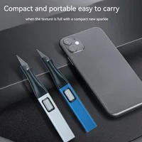 Pen-shaped DIY Aluminum Handle Carving Knife Comes With 5pcs Horseshoe Art Blades That Can Be Replaced By Yourself 4