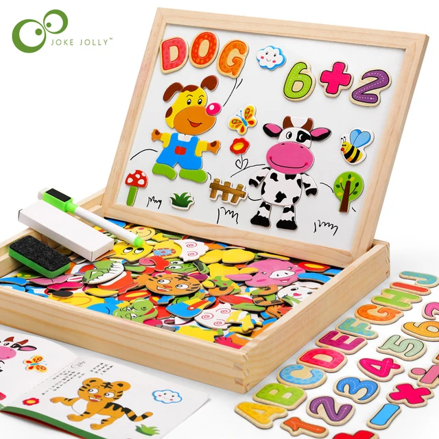 2 Pack Magnetic Drawing Board Toddler Toys for 3 4 5 6 Year Old