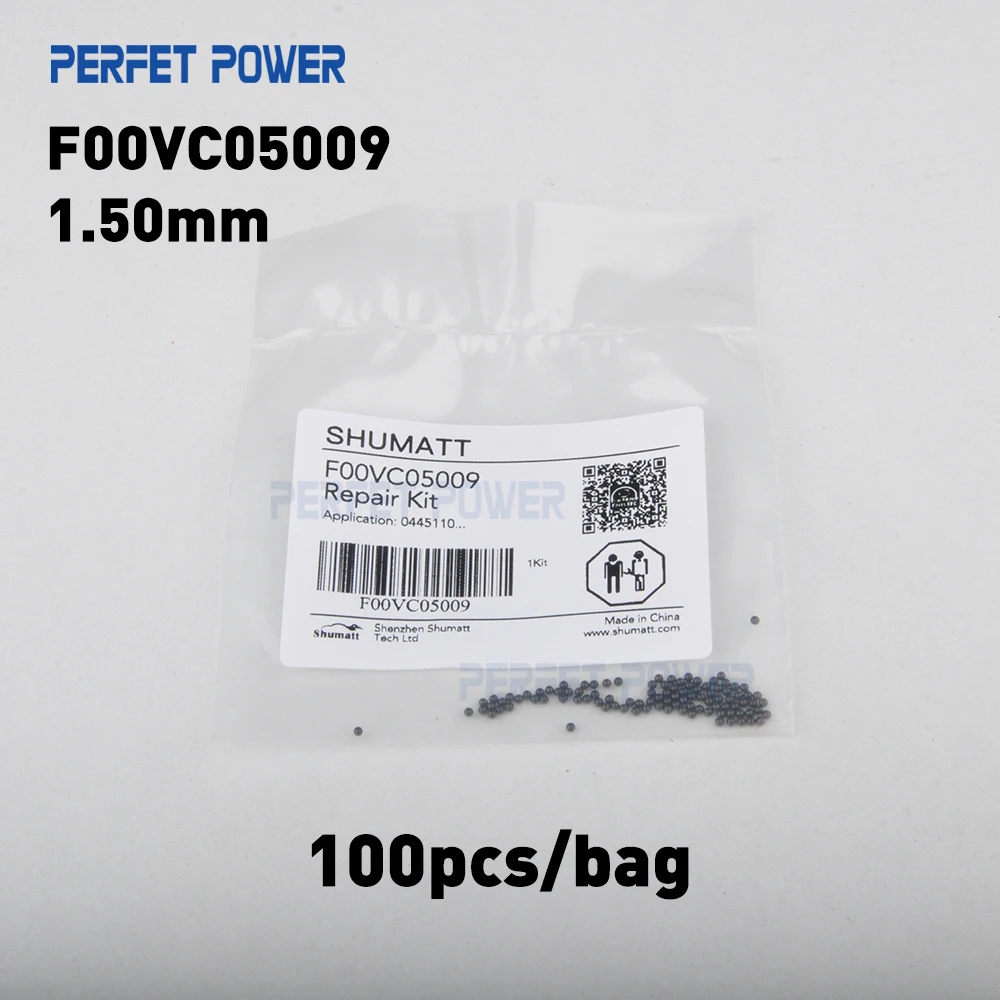 

100pcs/bag F00VC05009, F00VC05006 Steel Ball for 110 Series Common Rail Fuel Injector China Made New