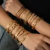 Waterproof Cubic Zirconia Bangles Stainless Steel Bracelets Tarnish Free Jewelry for Women Factory Wholesales Customize 2025 new 1