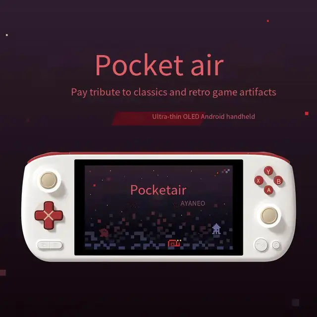Ayaneo Pocket Air Retro Handheld-Konsole DDR5 RAM 8G 12G SSD 256G 