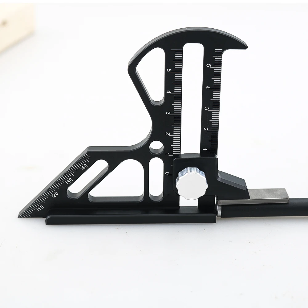 Woodworking Height Gauge Aluminum Alloy DIY Woodworking Height Measurement Tool Tablesaw Depth Measuring Ruler digital height gauge