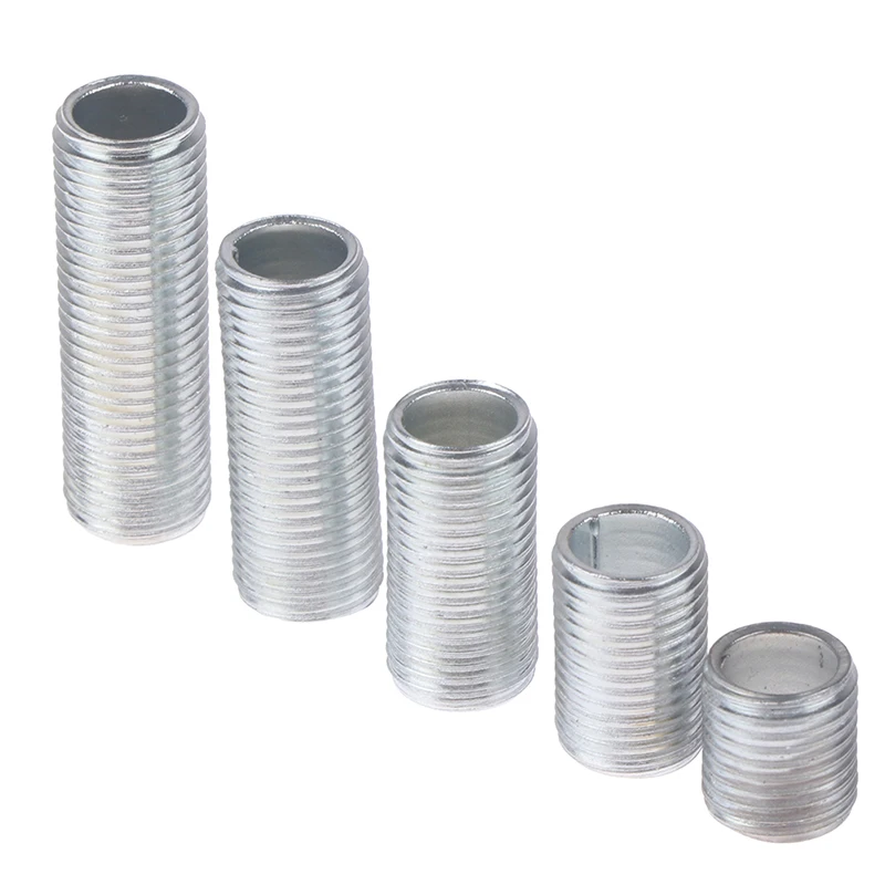 Description Picture 4 of item10Pcs M10 Lamp Tooth Tube 10/15/20/25/30mm Hollow Threaded Tube Lamp Cap Chandelier Connect Rod Fixed Base Accessories Screw Nut