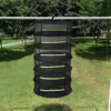 2-8 Layer Herb Drying Rack Net Mesh with Green Zippers Hydroponics, Drying Rack Herbs for Plant Bud Seed, Herb Dry Net With Hook 6