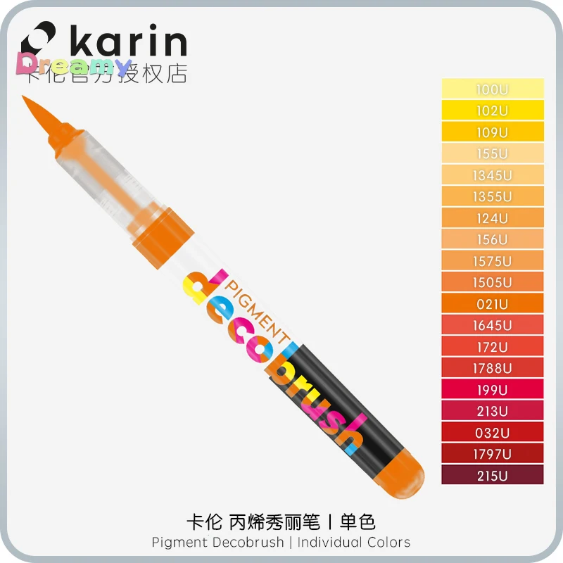 Karin DEcoBrush Markers Warm Individual Colours, Non-toxic Opaque Matte  Paint Light-resistant, for Crafting & Lettering - AliExpress