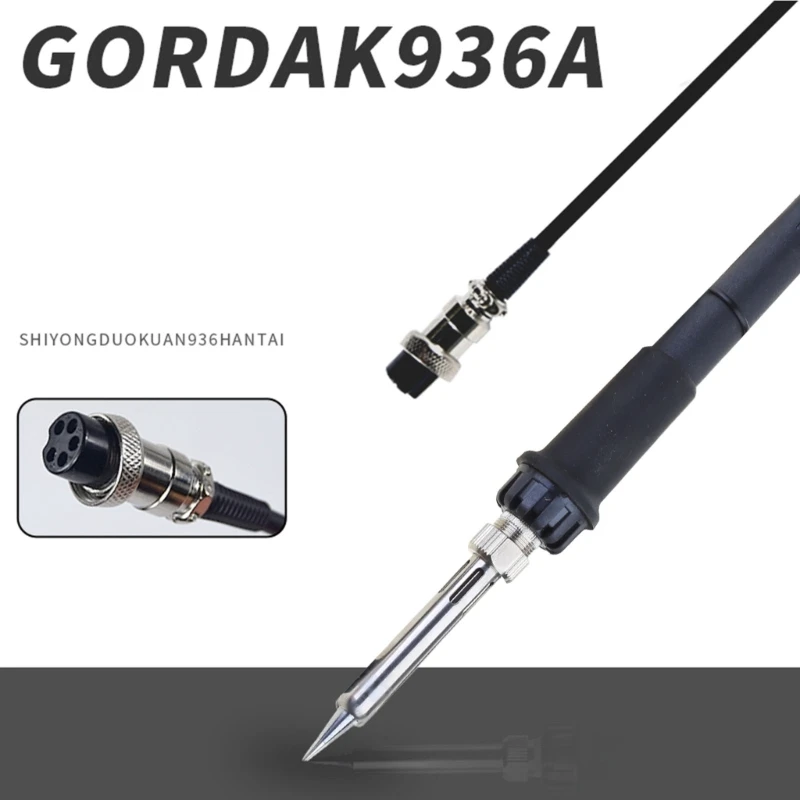 Soldering Iron Soldering Tool Soldering Iron Handle Replacement for GORDAK 968D 968A 968 952 952A 952B 868A 868D 868 936A 938A 8586D Rework Solder