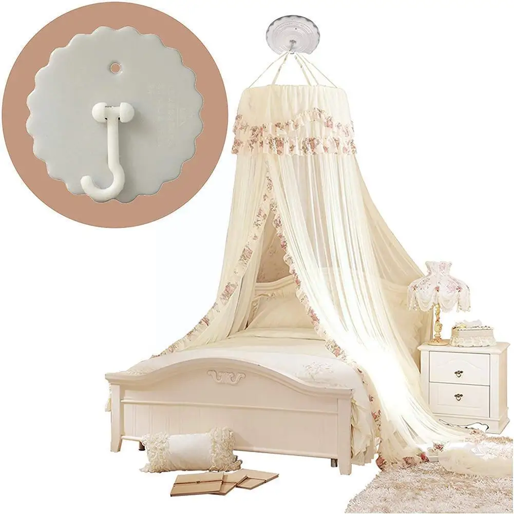 

Потолочный крючок 12 см, специальные аксессуары для купольной москитной сетки, двухфункциональный крючок и винтовой крючок, присоска, присоска H G1N1