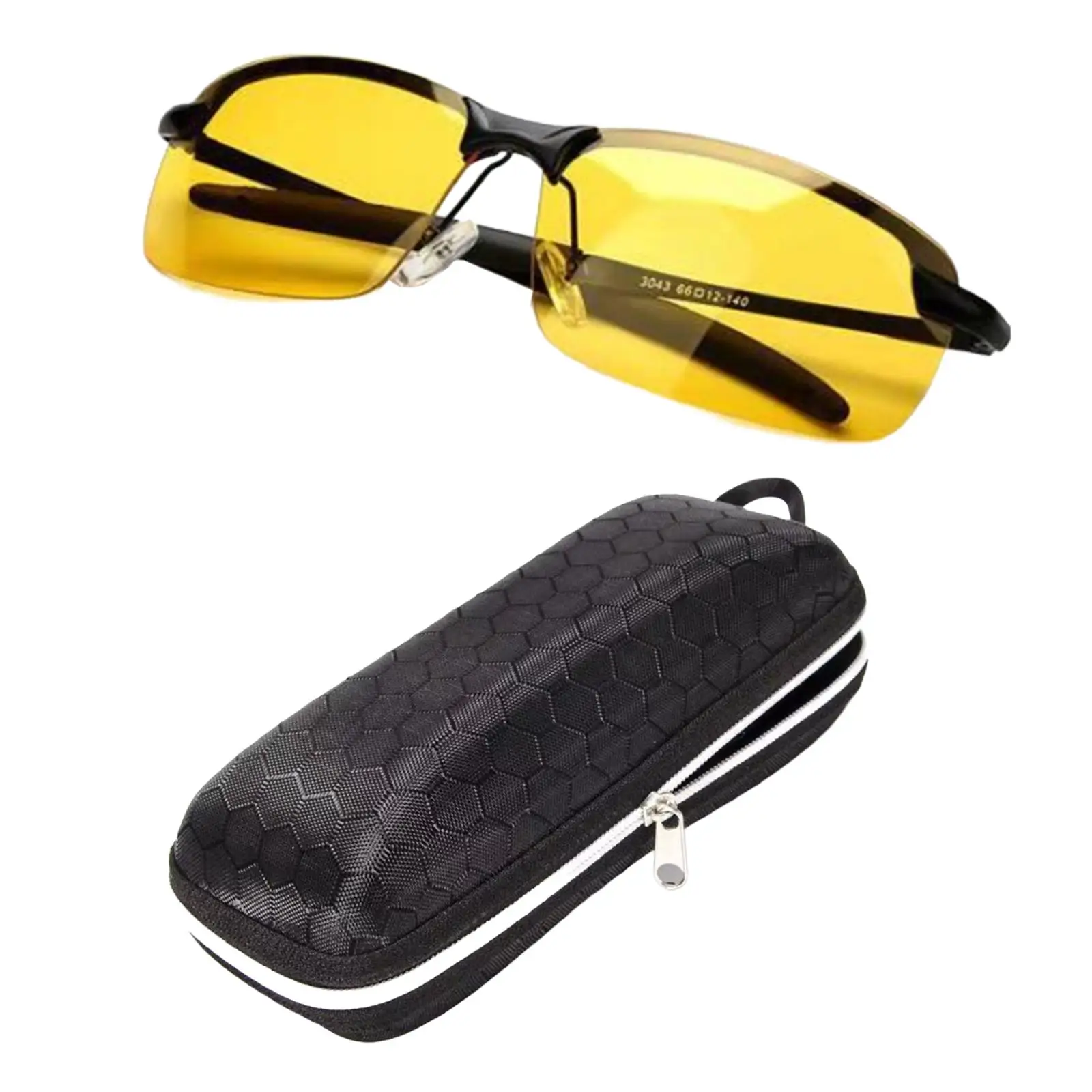 Driving Sunglasses Eyewear Sun Protection Shades Sports Sunglasses with Hard Case for Golf Cycling Outdoor Motorcycle Walking