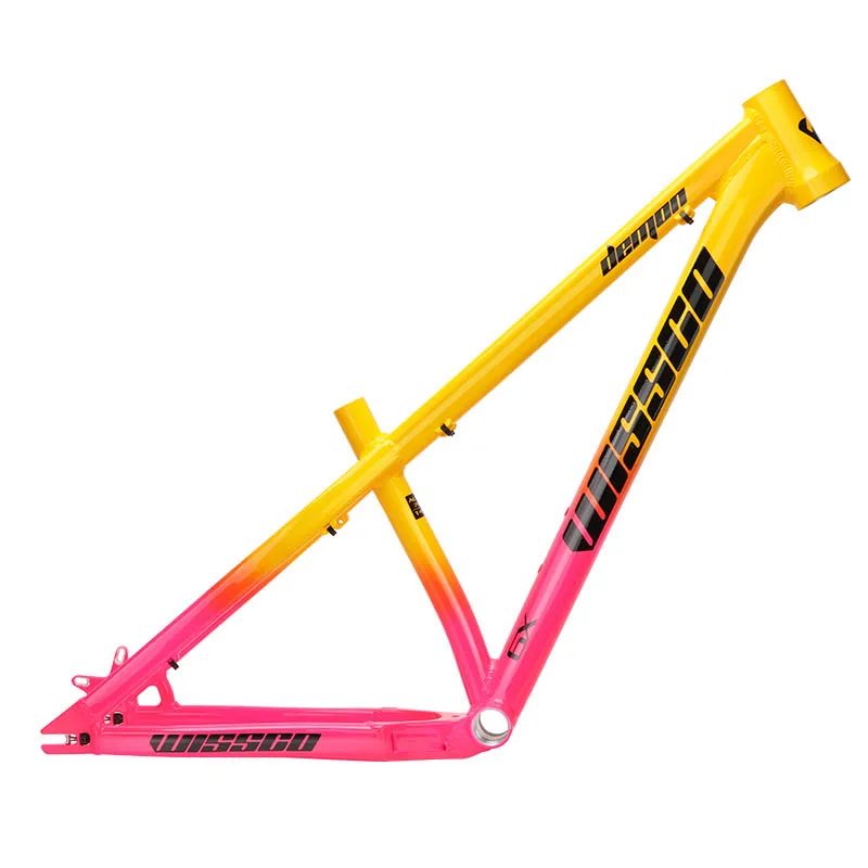 14Inch Height WISSCO Frame Hard Tail 6X Mountain Bike Tapered Head Tube