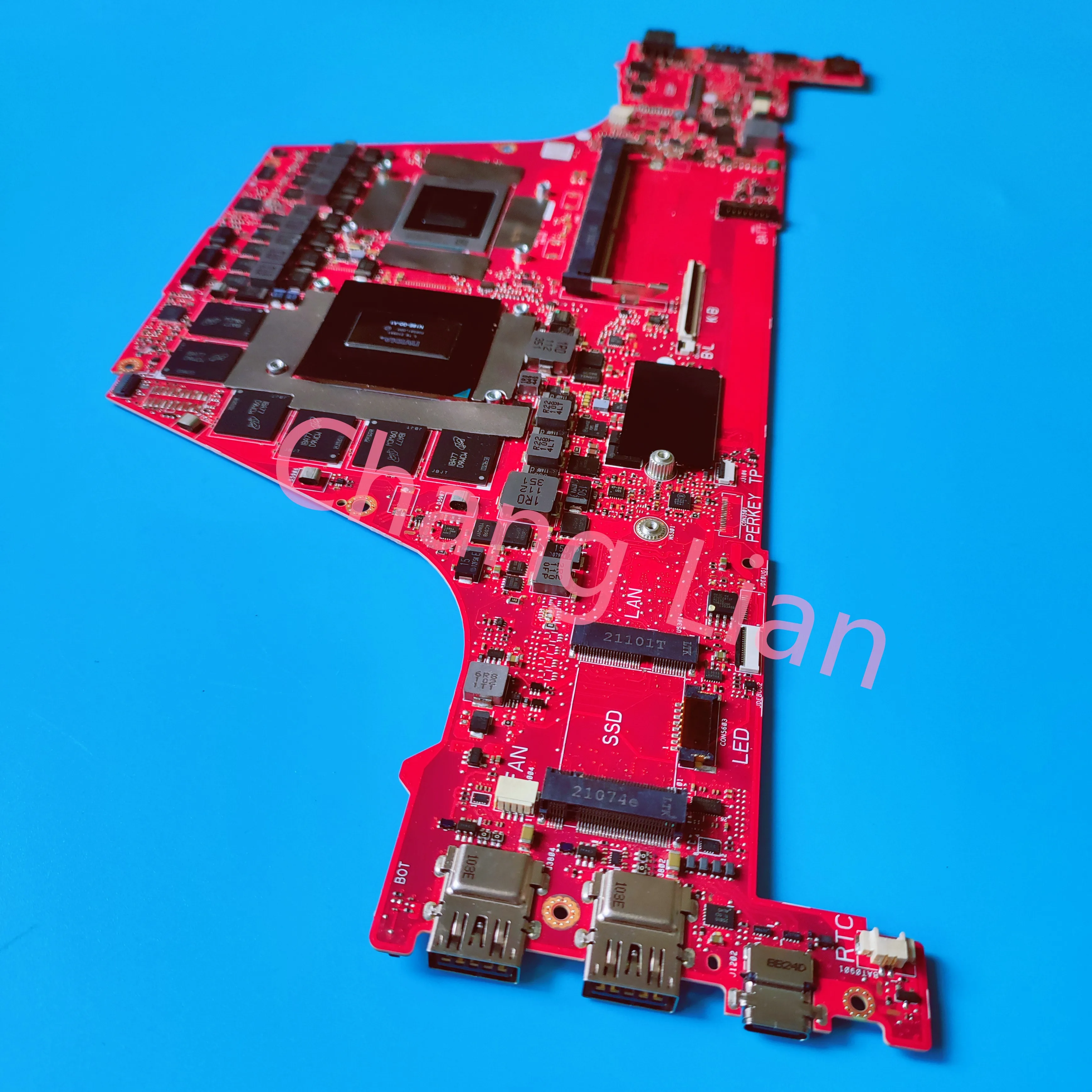 GA401IV Mainboard untuk ASUS ROG Zephyrus G14 GA401IU GA401II