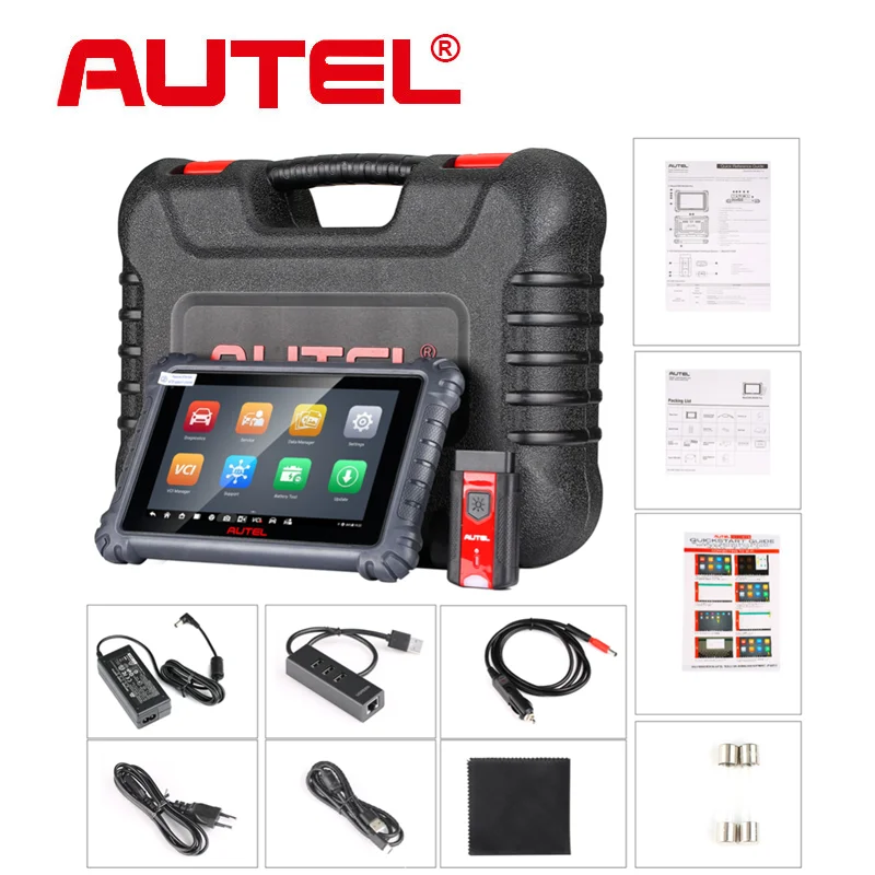 Autel MaxiCom MK906Pro Все средства диагностики системы с расширенным кодированием ЭБУ Активный тест FCA Autoauth Обновление MS906BT/MS906TS