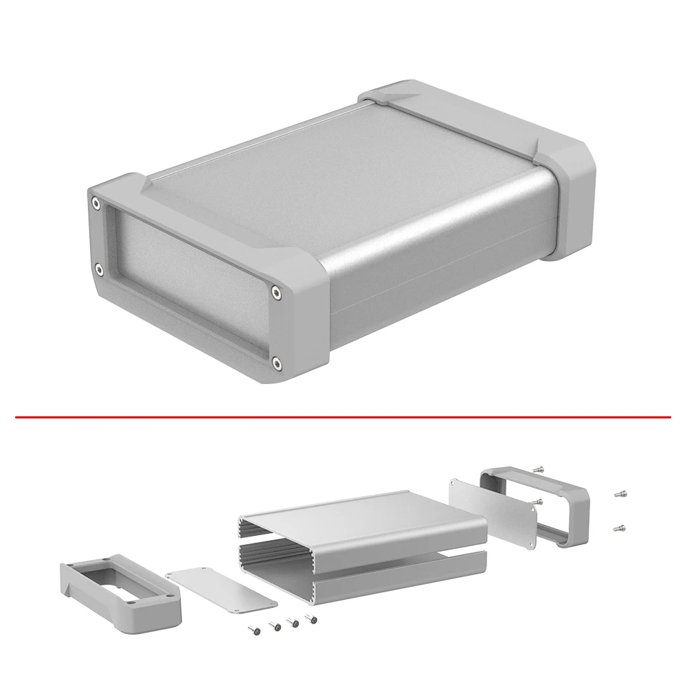 caixa de aluminio projeto eletronico placa circuito alimentacao habitacao protetora diy equipamento industrial gabinete 01