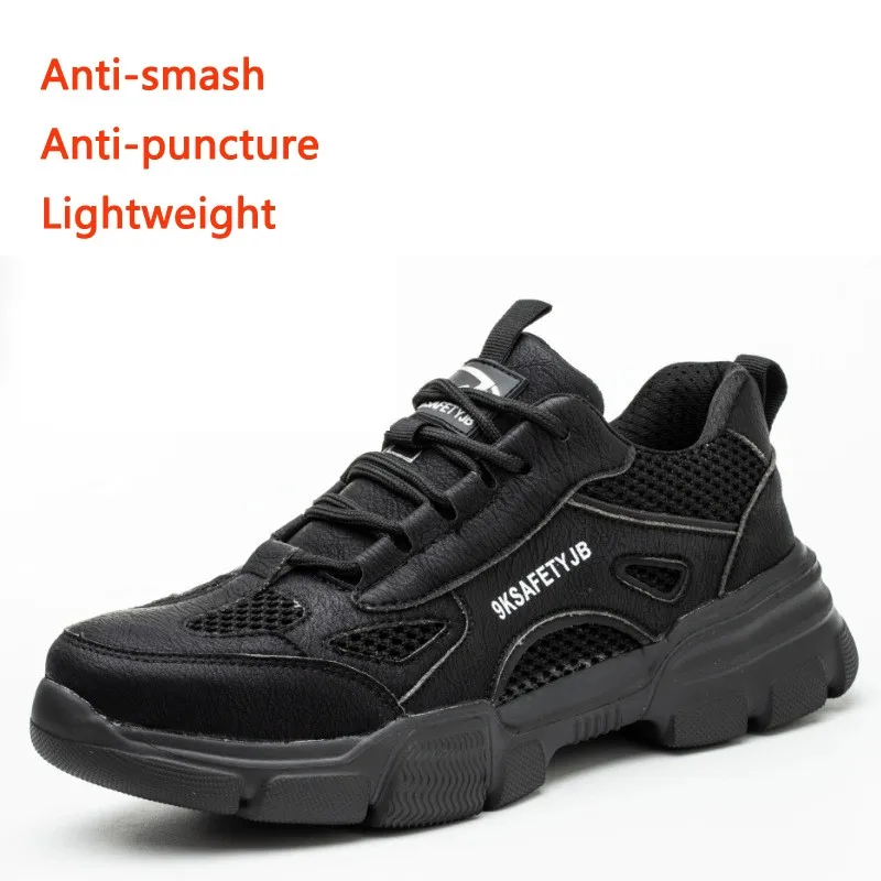 Scarpe Antinfortunistiche Da Uomo Con Punta In Acciaio Scarpe Protettive Antiperforazione Antiurto Quattro Stagioni Scarpe Taglie Forti Antinfortunist