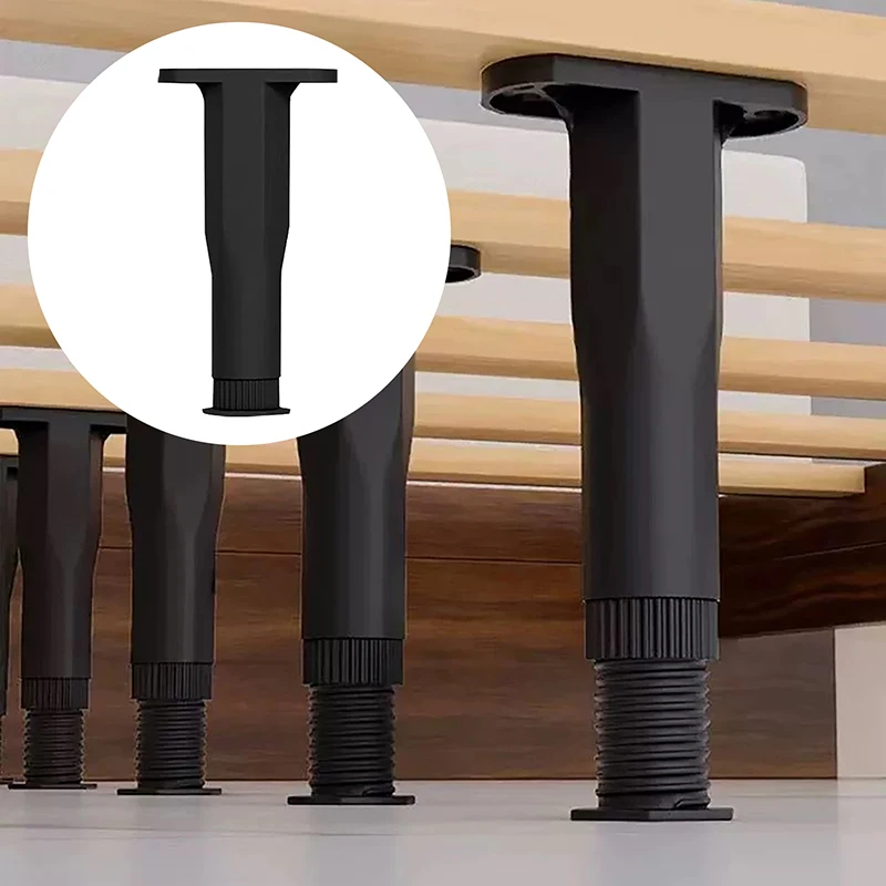 telescopic bracket Adjustable Bed Beam Support Foot Reinforced Plastic Furniture Leg Sofa Leg Bed Bottom Load Bearing Bracket