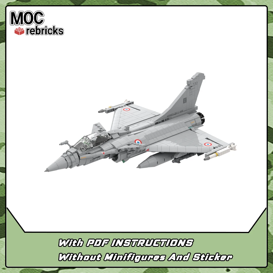 

Набор строительных блоков из строительных блоков для военного самолета