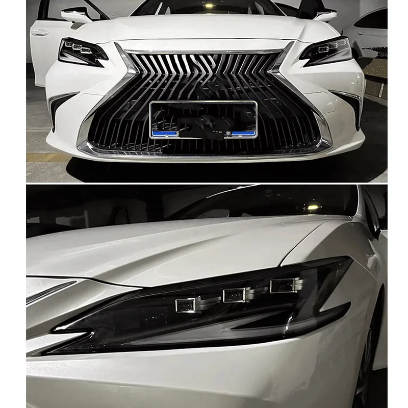 レクサス ES es200 ES260 es300h 2018- LEDトランクスポイラーランプ テールライト 外装カスタム 3P フードの通気口、 53301-33260 5330133260 レクサス ES200 ES260