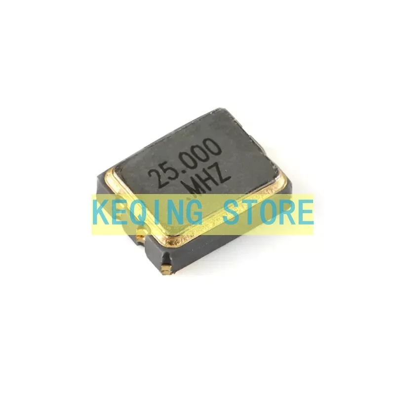 50PCS SMT 활성 수정 발진기 3225 25.000MHz L 3.3V 3.2*2.5mm 4핀 공진기