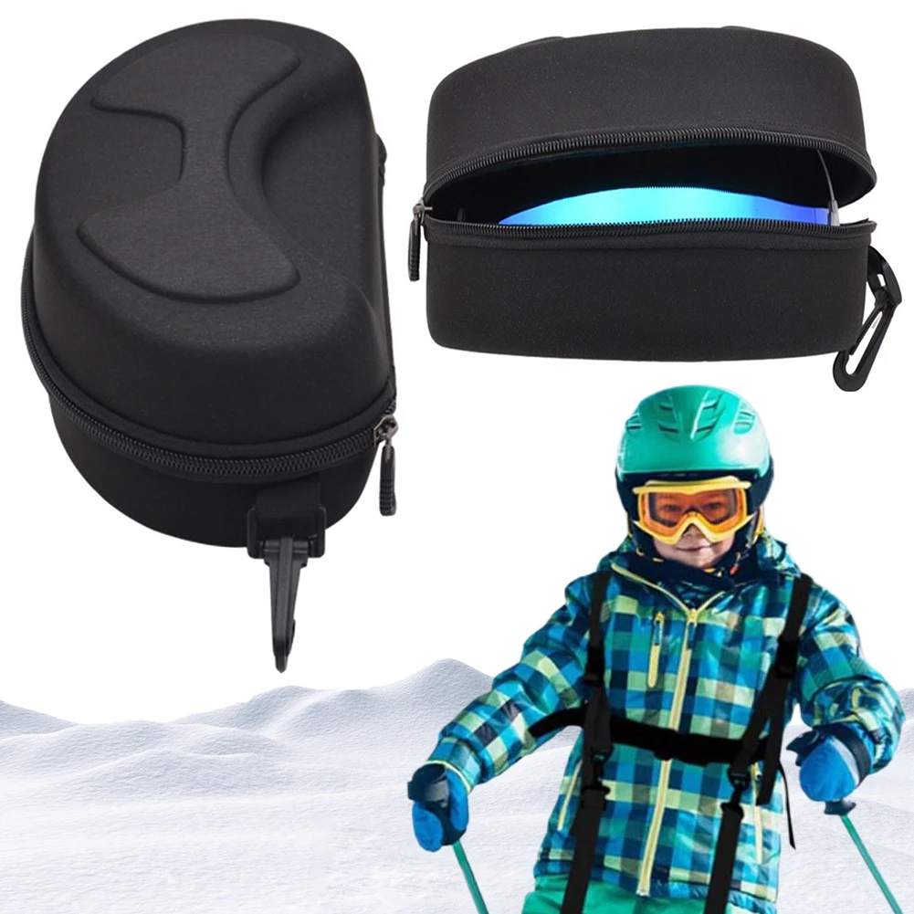 Waterproof EVA Ski Goggles Hard Case for Outdoor Sports
