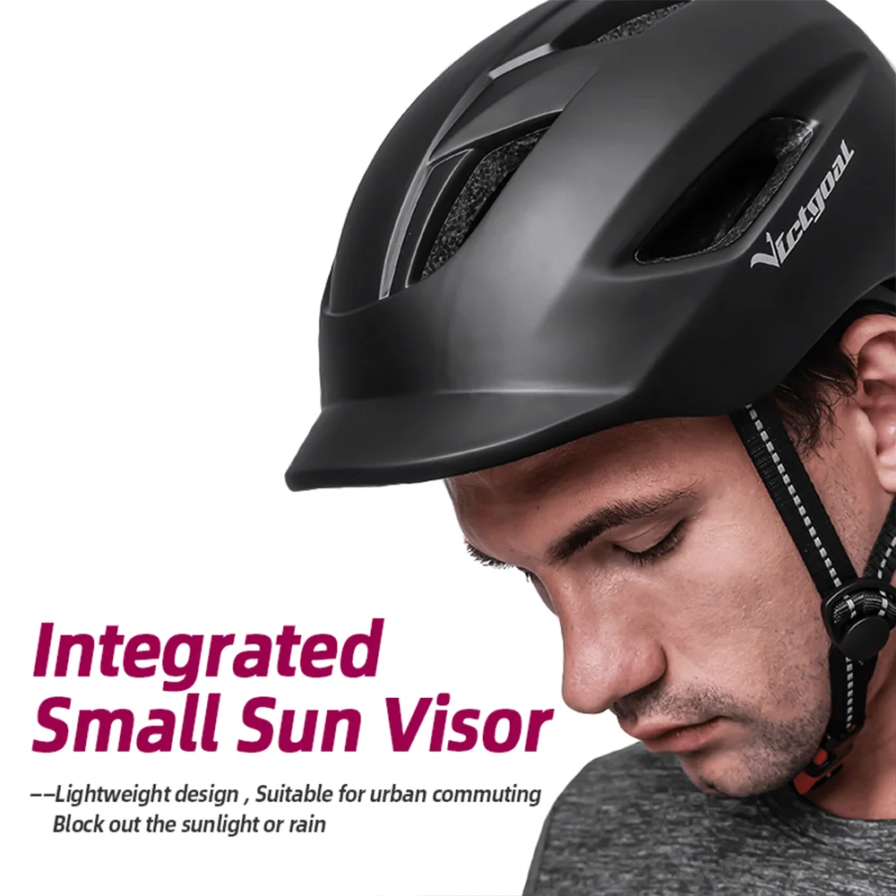 Description Picture 4 of itemVICTGOAL Urban Commuter Road Bike Helmet Men's Women's Electric Bicycle Helmet Scooter MTB Racing Cycling Riding Safety Helmets
