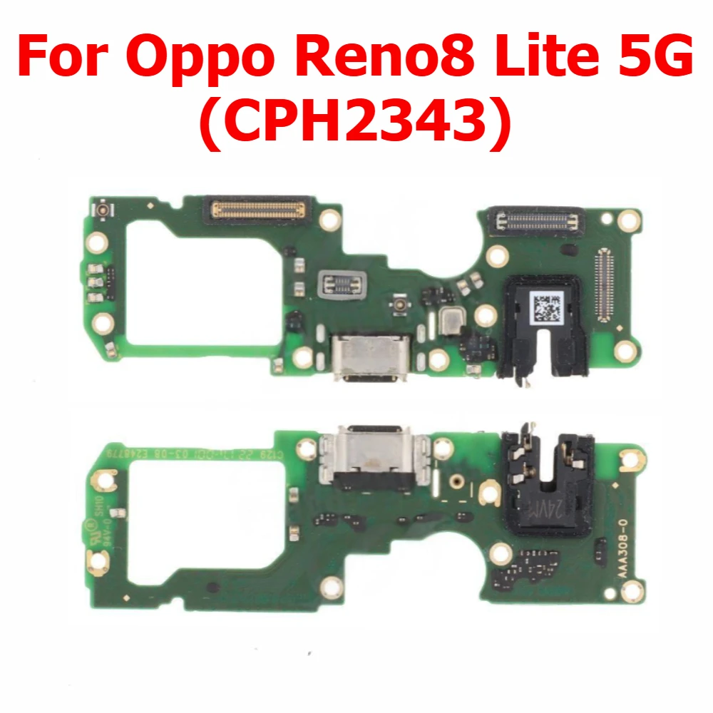 Premium Charging Port Replacement for OPPO Reno Series - USB Connector Charge Board Plate