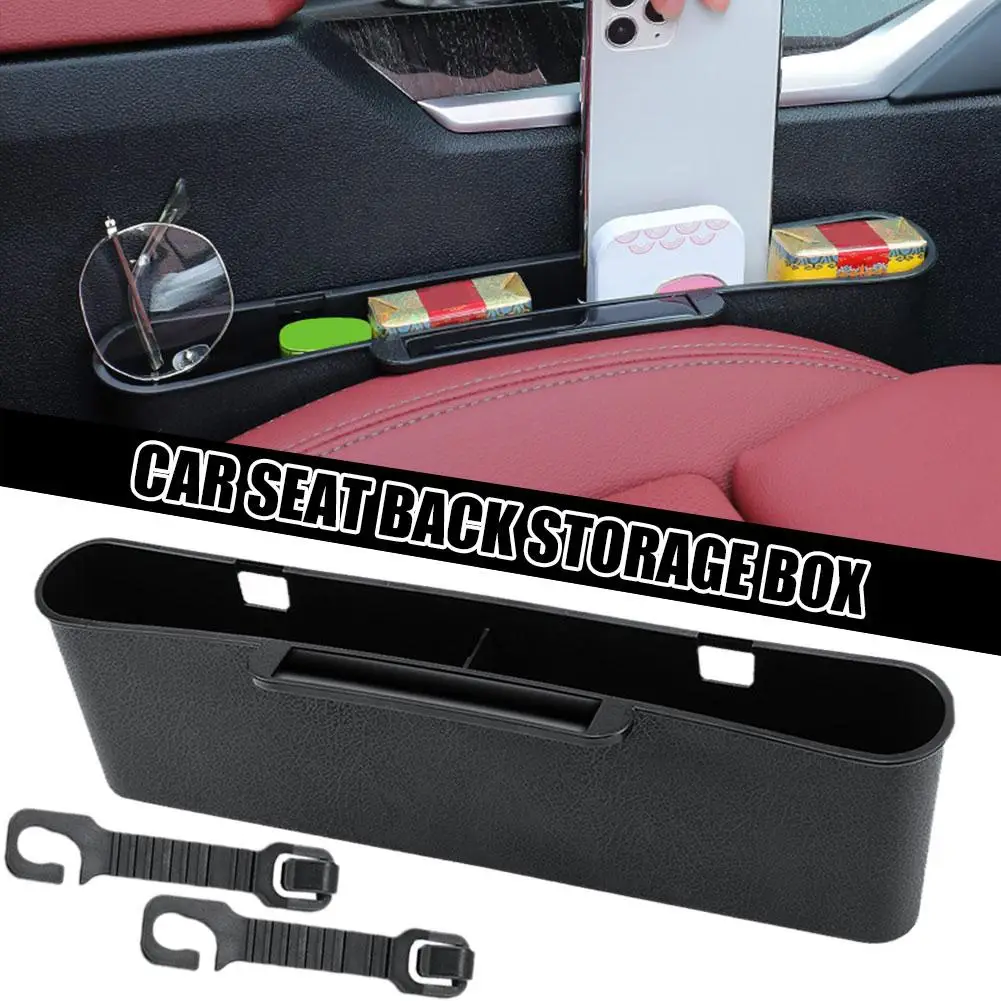 

Car Slit Filler Organizer Auto Seat Crevice Storage Box Seat Slit Pocket Catcher For Wallet Phone Automobiles Accessori D2H8