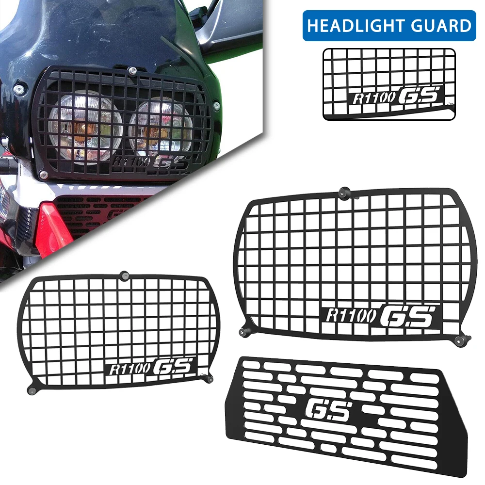 

For BMW R1100GS R1100 GS 1100 GS1100 R 1100GS 1994-1999 1995 1996 Moto Parts Radiator Cooler Protective Grille Headlight Guard