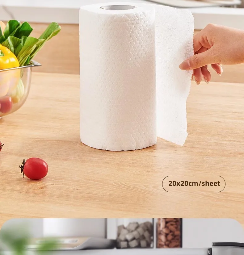 Ecoco Multi-Functional Wall-Mounted Tissue Box With Tissue Inside