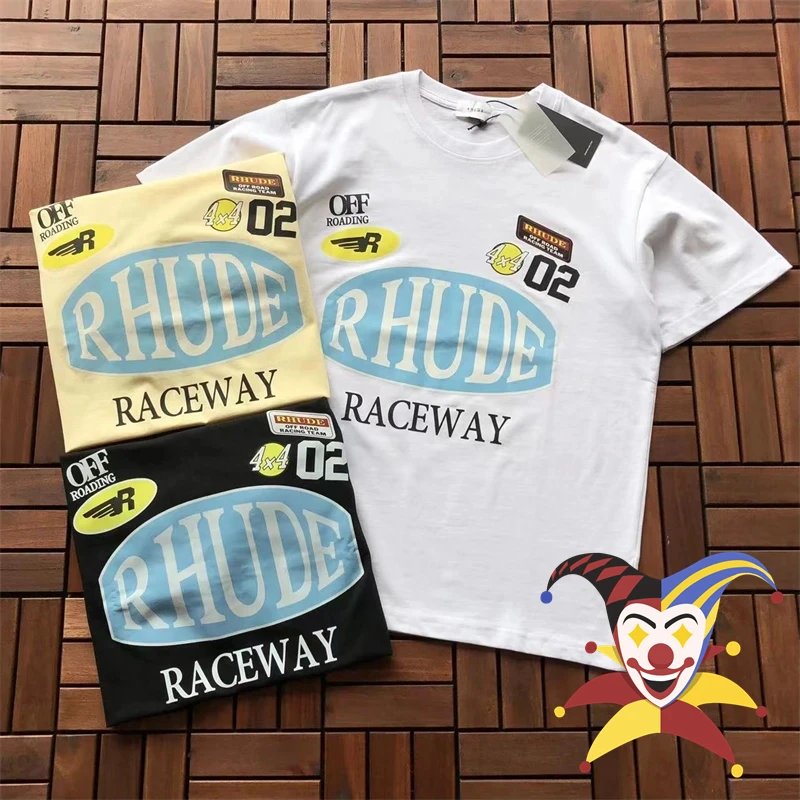 

Мужская и женская футболка высокого качества RACEWAY