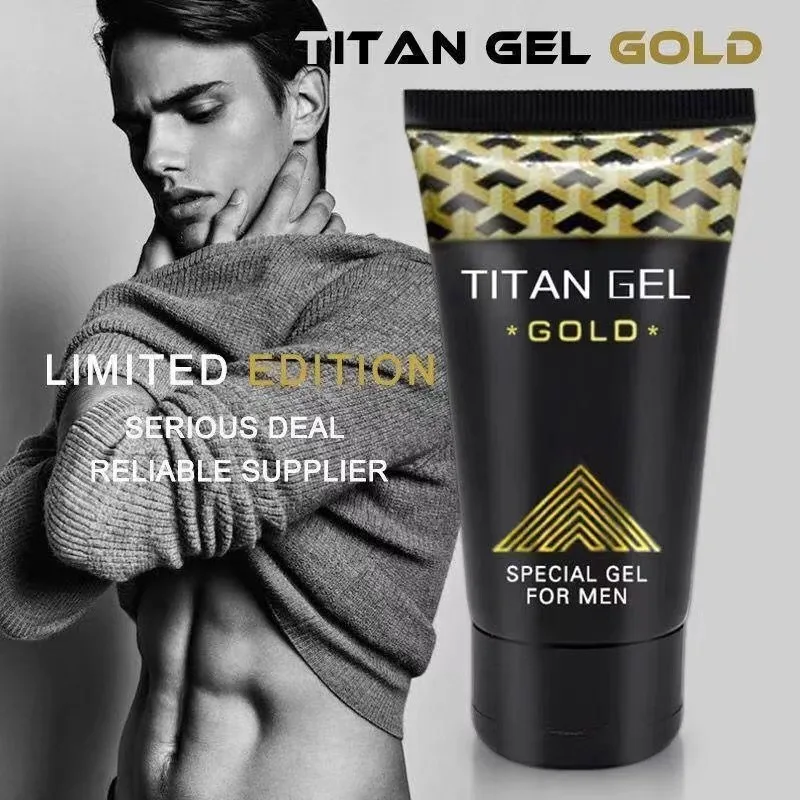 Titan Gel Titan Gel Gold Essential Oil Crema Per L'Espansione Del Pene Massaggio Del Pene Maschile Crema Per Alleviare Il Dolore Originale 2 Pezzi