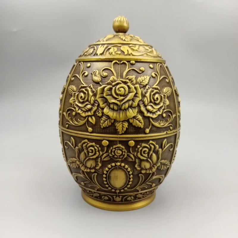 

Antique Bronze Collection Copper Ornaments Blooming Rich Copper Jars Home Decoration Creative Gifts Crafts Wholesale