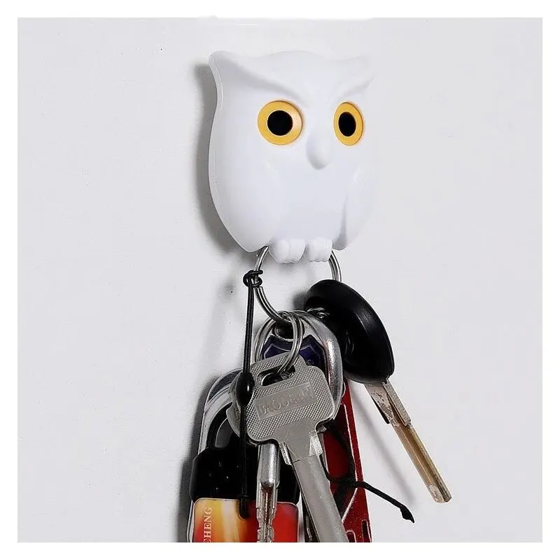 Owl Key Hook Wall Hanging Storage