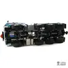 LESU 1/14 simulates truck 8X8 full drive differential lock axle heavy trailer chassis frame Tamiya tractor RC model 5