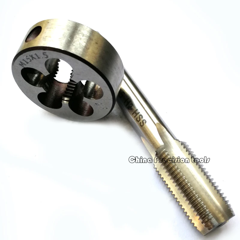 Aceteel M12 X 1.5mm Metric Round Tap Die Right Hand Machine