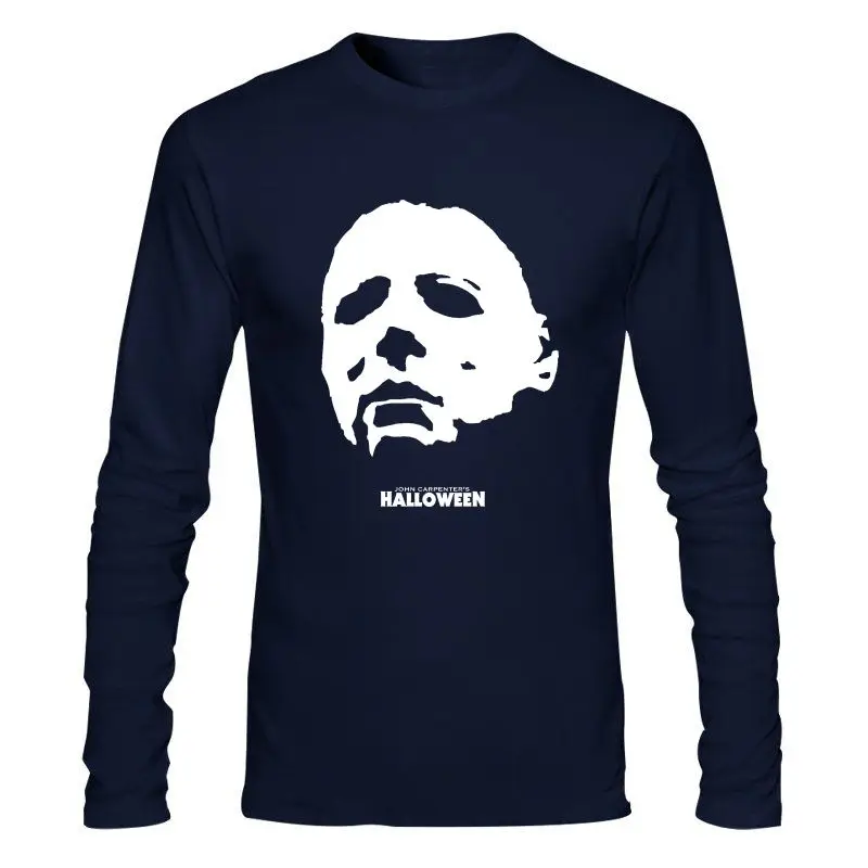 Man Clothing New Shotdeadinthehead Official Halloween Michael Myers Mask For Men Brand Funny T-Shirt |
