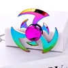 1Pcs Creative Finger Spinner Toy Rainbow Fidget Spinner Hand Spinner Anti-Anxiety Toy for Children Adult Relieves Stress Gifts 1