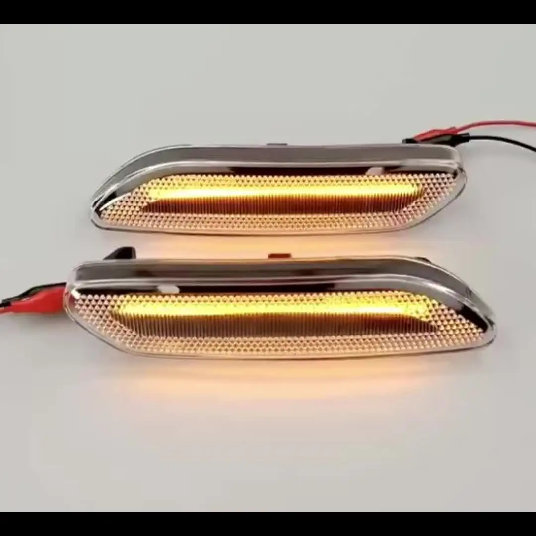 verlichting, markering zij, opbouw LED, type 2010, oranje - (per stuk/p.p