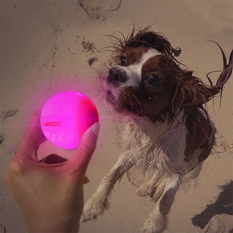 JEROCK Pelotas para perros, pelota de juguete indestructible para perros  masticadores agresivos, pelota interactiva duradera de alta elasticidad  para