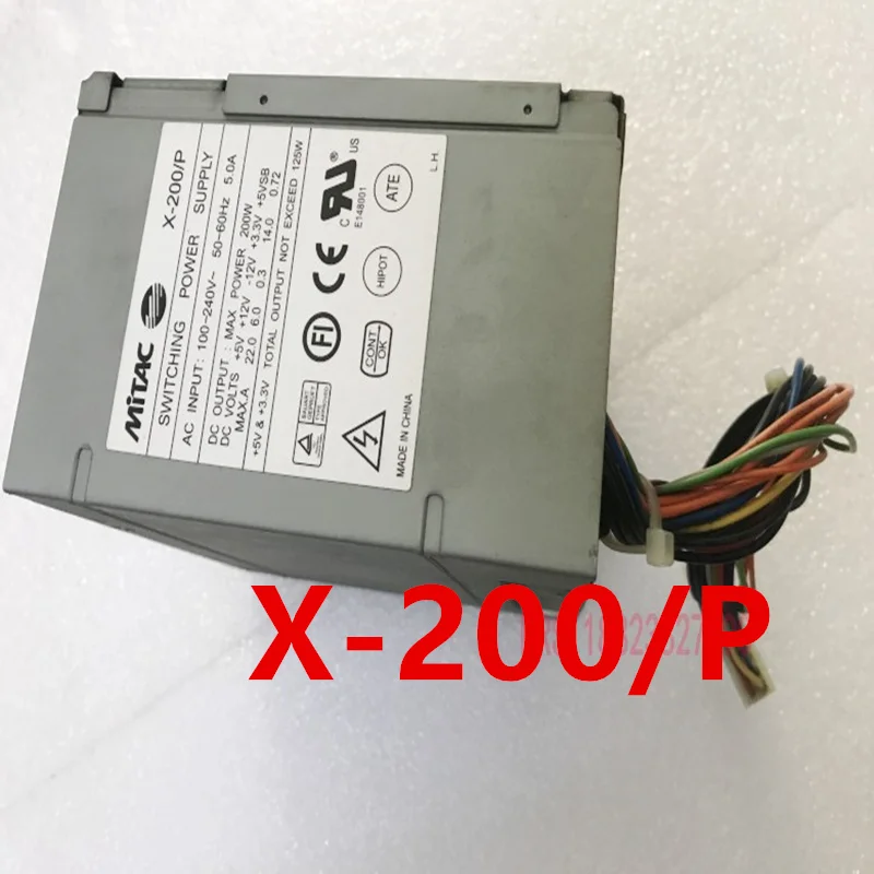 

Original 90% New Power Supply For MITAC 200W Power Supply X-200/P X-200 P X-200P