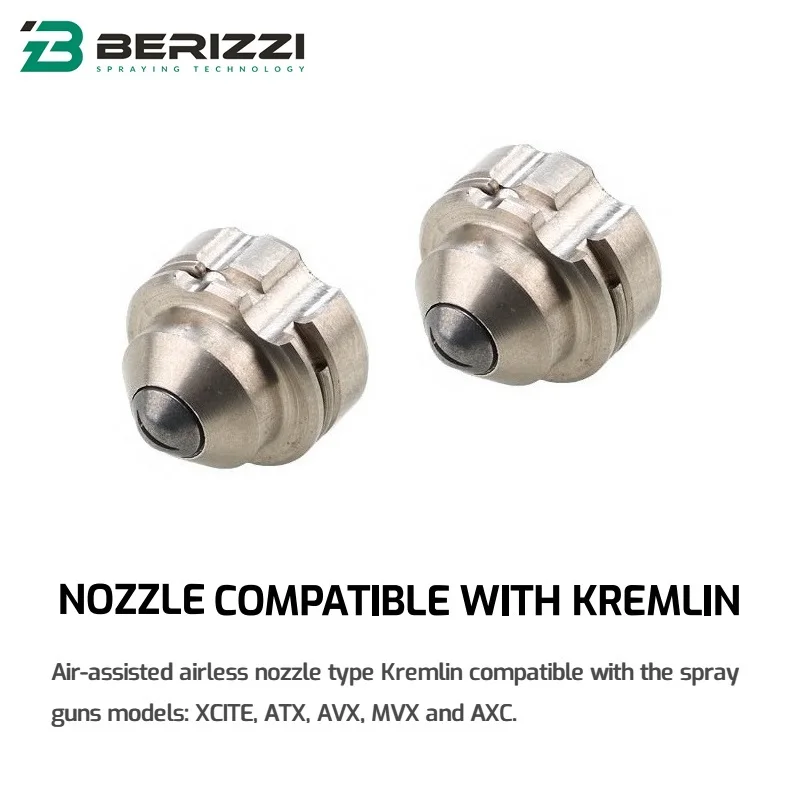 

OEM Nozzles 12094/12114/12134/12154 Compatible With Kremlin,14114/14134/14154/14174, Spray Guns Type AVX,ATX, MVX, XCITE, AXC