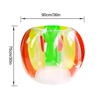 Bumper Balls Human Hamster Ball Bubble Soccer Outdoor Team Game Play Toys Summer Bubble House Safe Inflatable Balls To Get 6