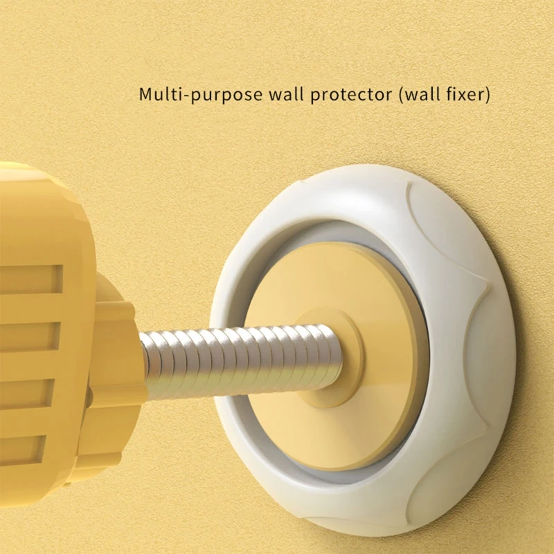 4 Pcs Stair Gate Wall Protector Baby Gate Extension Wall Guard Pad for Pressure Door Babies Pets Safety