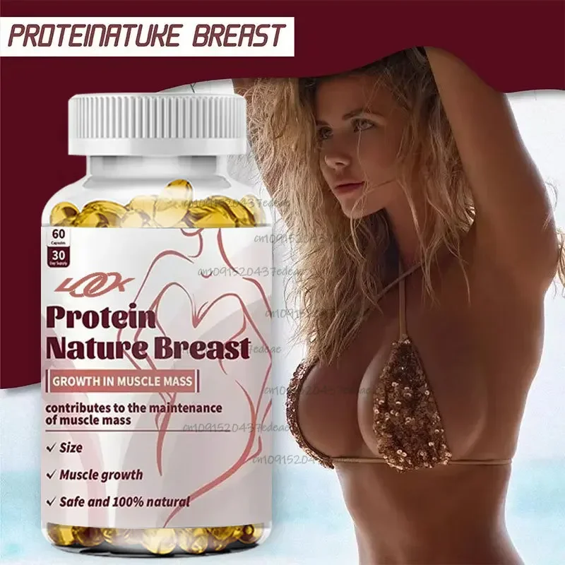 1Bottle Breast Enlargement Capsules and 1Bottle BUTT Booster Capsules,lifting Des Fesses, Breast Growth 60 Capsules