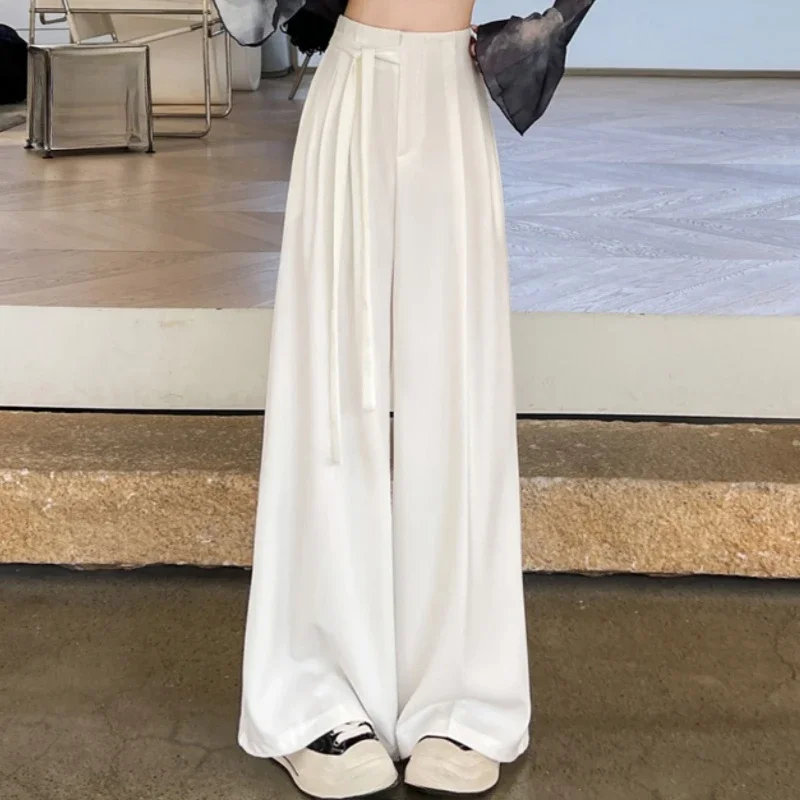 Ƽ  ٸ    2025  ο Pleated   㸮  ƮƮ ٸ ü  繫 ̵ 