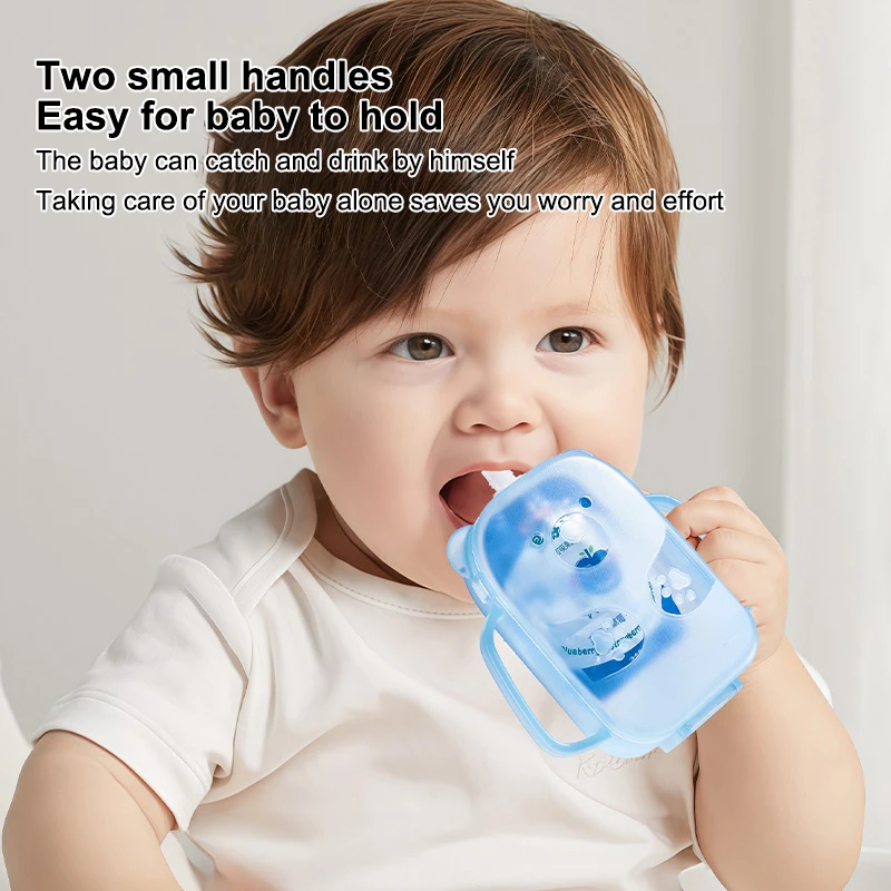 Mess-Free Toddler Snack Pouch Holder – Spill-Proof Food Squeezer