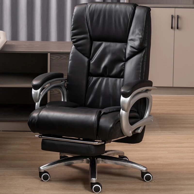 

Swivel Executive Office Chairs Luxury Armchair Massage Reclining Office Chairs Design Metal Sillas Cadeira Office Gadgets JY50BG