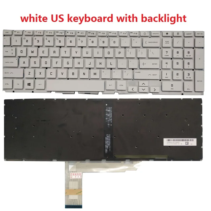 white US backlit