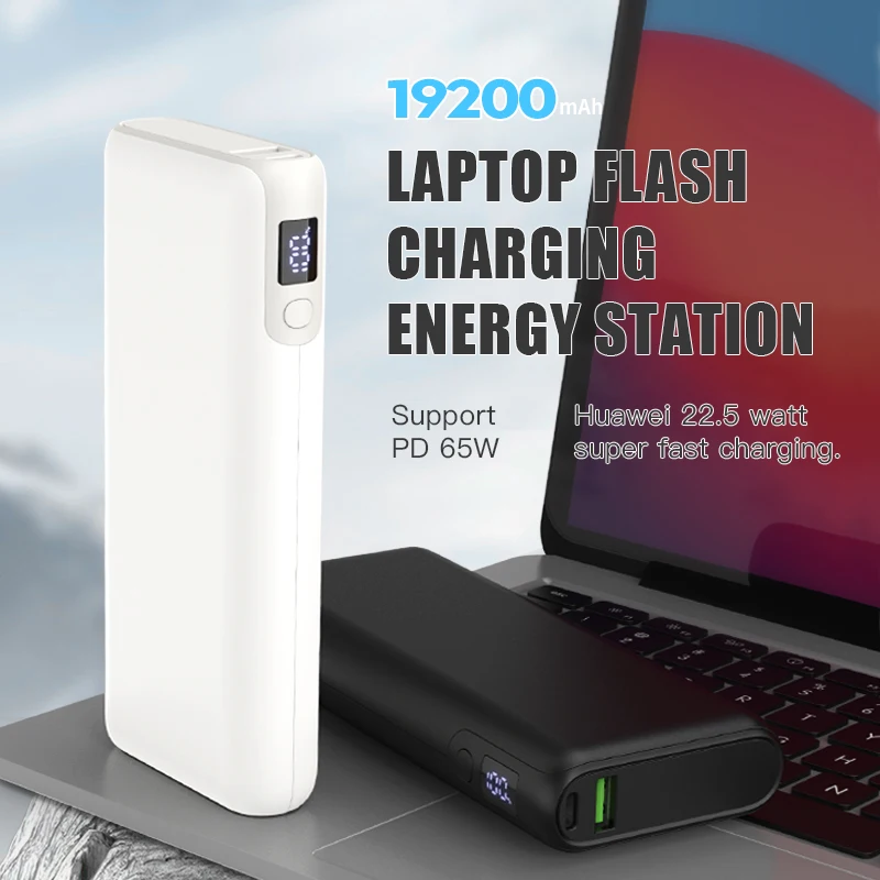 Essager 15000mAh Portable Power Bank in With USB C Cable External Spare Battery  Pack for iPhone iPad Macbook 65W Fast Charger - AliExpress